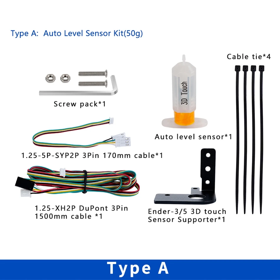 3D Printer Parts 3D TOUCH Sensor for reprap MK8 Ender 3 Ender 5 KP3S KP5L