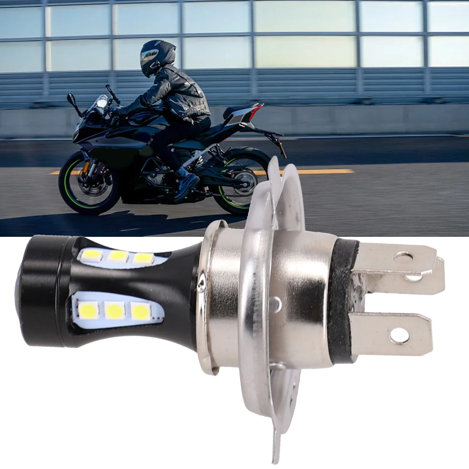 

Universal H4 Car Motorcycle LED Headlights Fog Lamp Super Bright Automobile Motorbike Truck Aluminum Alloy Equipments
