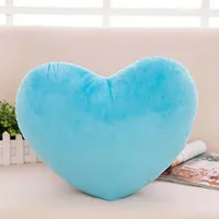 15//20/30/40cm Soft Heart Shape Pillow Lover Decor Pillow Living Room Bedroom Decorative Throw Pillow Cotton Valentines Day Gift 5