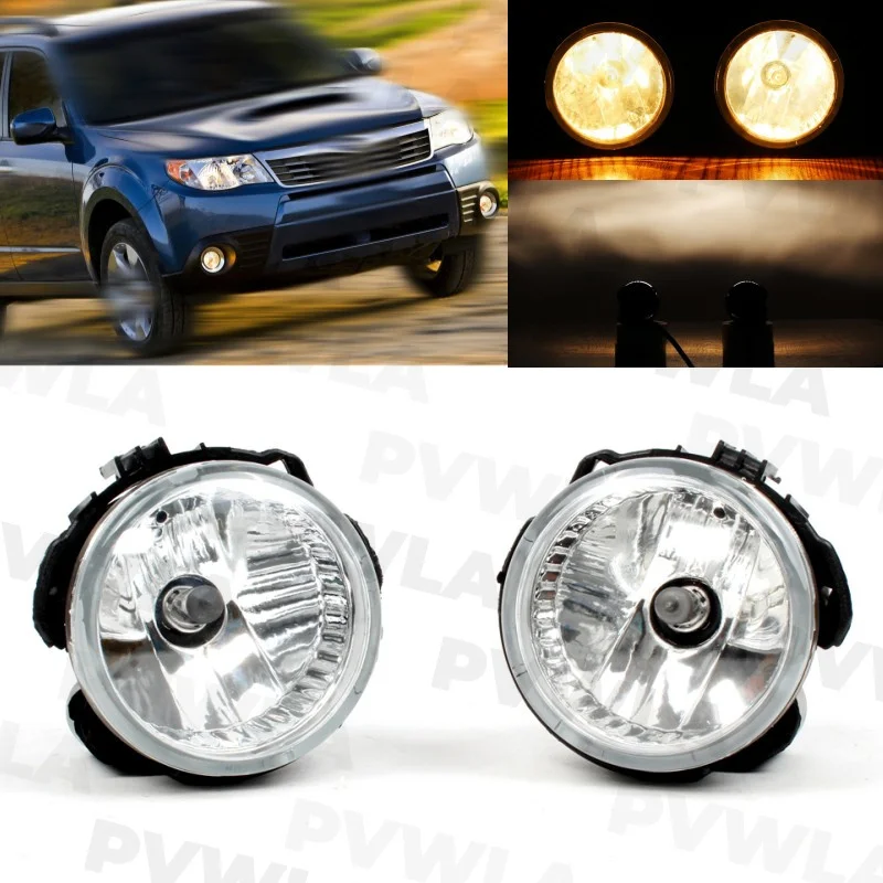 

Pair For Subaru Foresters 2009 Car-styling Front Bumper Fog Light With Bulbs 84501SC050 84501SC040