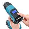 18V Cordless Heat Gun Shrink Wrapping Tool Hot Air Gun Air Dryer Soldering Thermal Blower with LED display, No battery 1