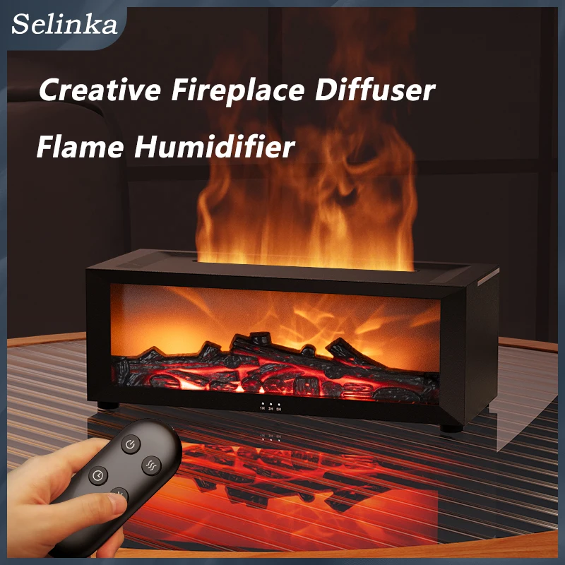 Flame Effect Aroma Humidifier 1