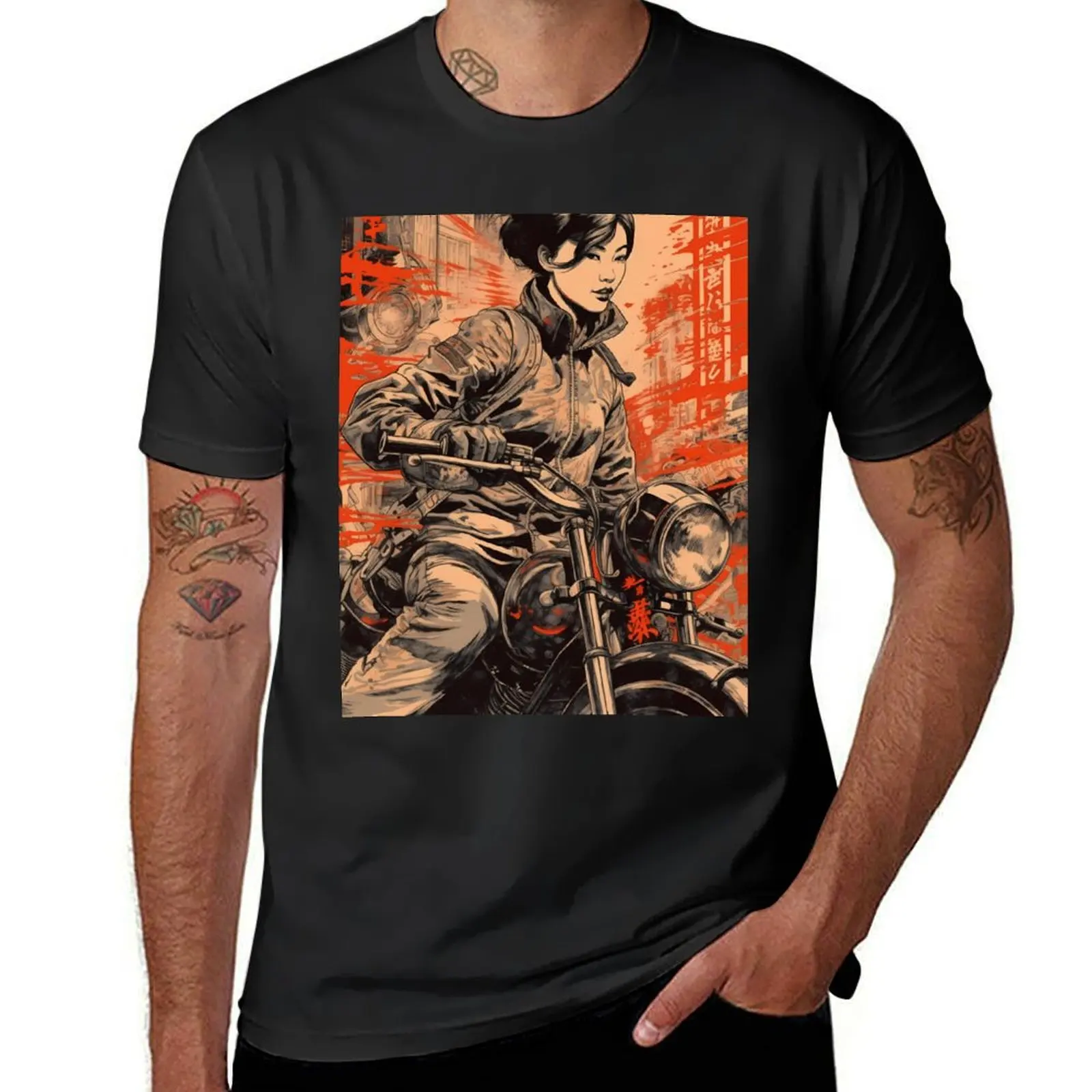 

Tokyo Rose - Akiko T-shirt graphics shirts graphic tees boys animal print cute clothes funny t shirts for men