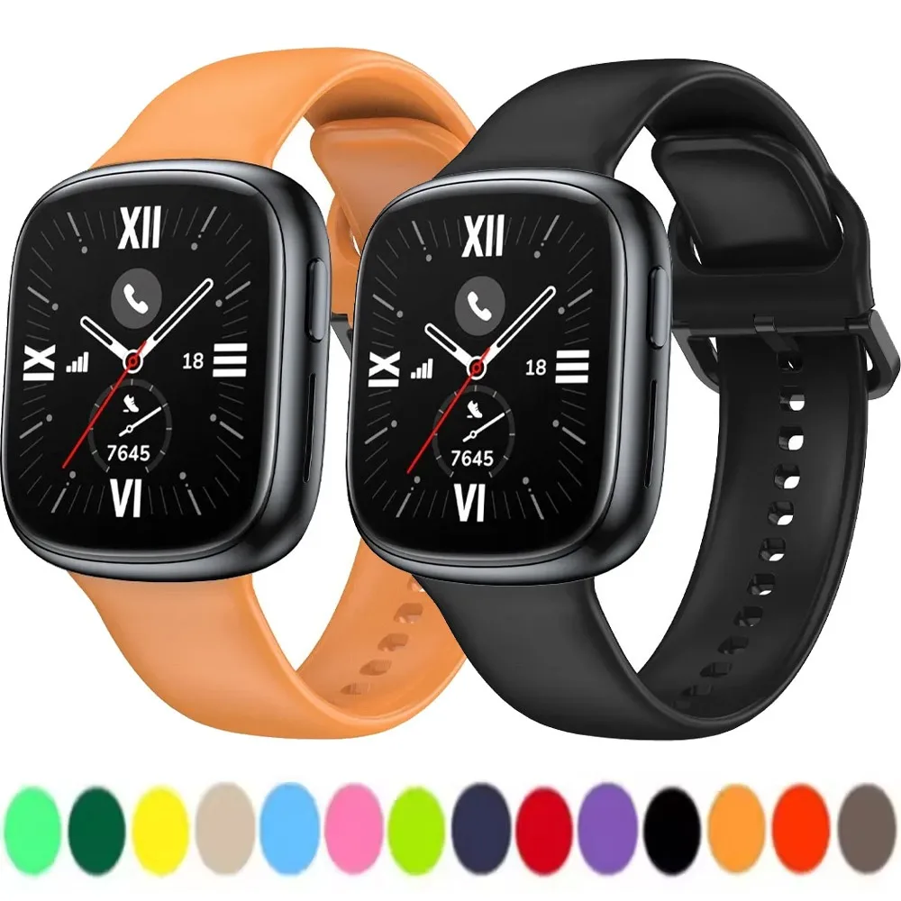 Comfortable and Breathable Soft Silicone Wristband Replacement - Premium Strap Accessory