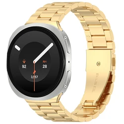 Elegant Metal Strap Wristband - Watch 8 Classic 46mm (Golden)