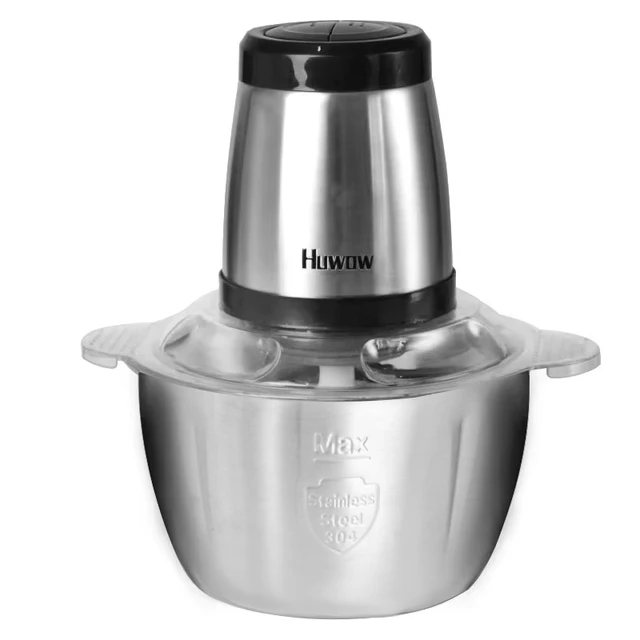 304Stainless Steel 2Speeds Electric Chopper Meat Grinder Mincer Food Processor Slicer Vegetable Food Chopper Meat Slicer Machine