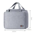 Ant cloth insulated lunch box bag 1 (grey)