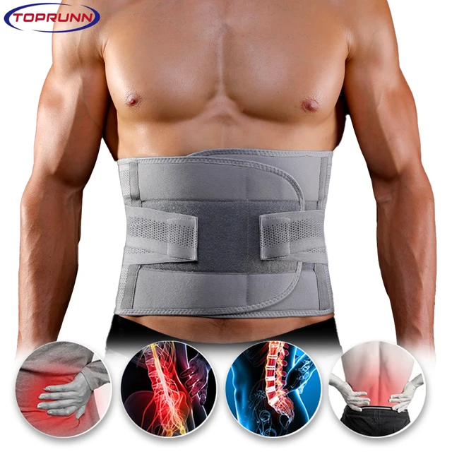 Sports Adjustable Back Lumbar Support Belt, Waist Orthopedic Corset Men  Women Spine Decompression Waist Trainer Back Pain Relief - AliExpress