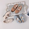 New 2023 Spring Kids Shoes Children Princess Shoes Baby Girls Sweet Caramel Shoes Toddler Ballet Flats Fashion Shoes Mary Jane 1