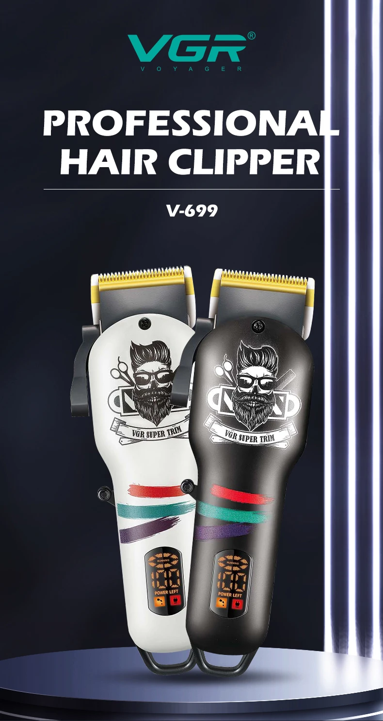 VGR V-699 Salon Series Professional Hair Trimmer