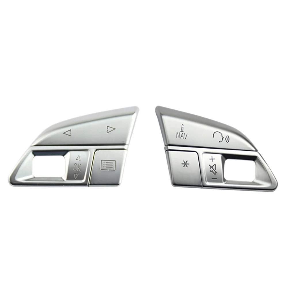 Pulsanti Dell'Interruttore Del Volante Dell'Auto Trim Frame Covers Adesivi Accessori Interni Per Audi A6 A7 C7 S6 S7 Rs6 Rs7