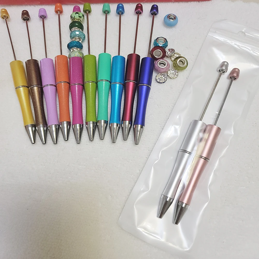 

100Pcs Beaded Pen Gift Ballpoint Pen DIY Pens Birthday Gifts Ballpoint Pens Gel Pens Pens for Writing School Office Supplies