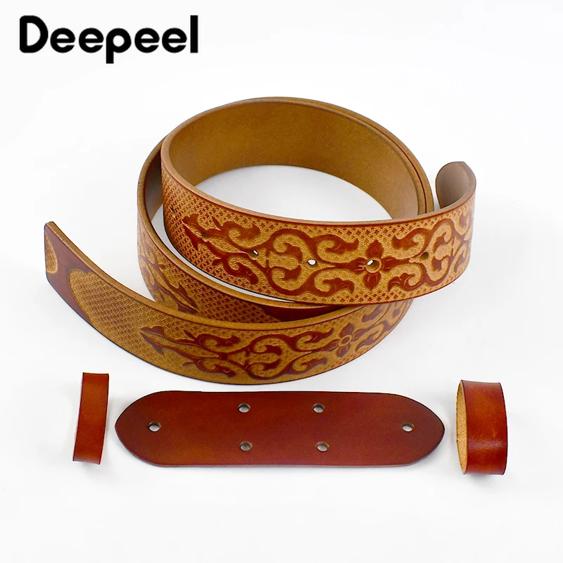Cinturones De Cuero Genuino Para Hombre, Correa De Marca De 3,8 CM De Cuero De Vaca Puro