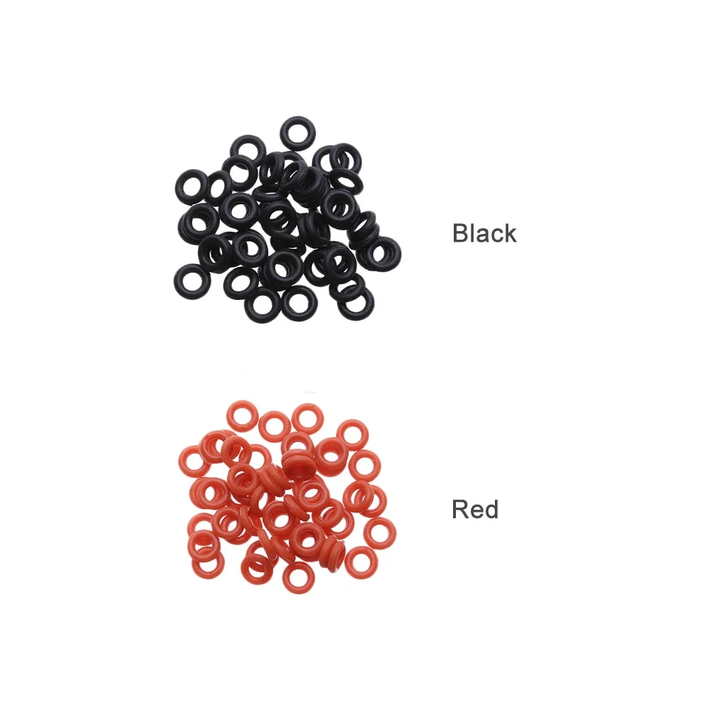 100pcs Archery Arrowhead Points Locks O Ring Rubber Washers Target Broadheads Arrow Point Tips Outdoor Sports Accessories