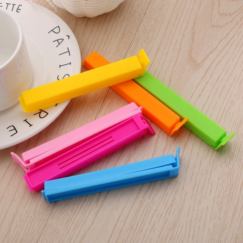 Bag Clips Portable Kitchen Storage Food Snack Seal Sealing Bag Clips Sealer Clamp Plastic Tool 10/20Pcs Kitchen Accessories