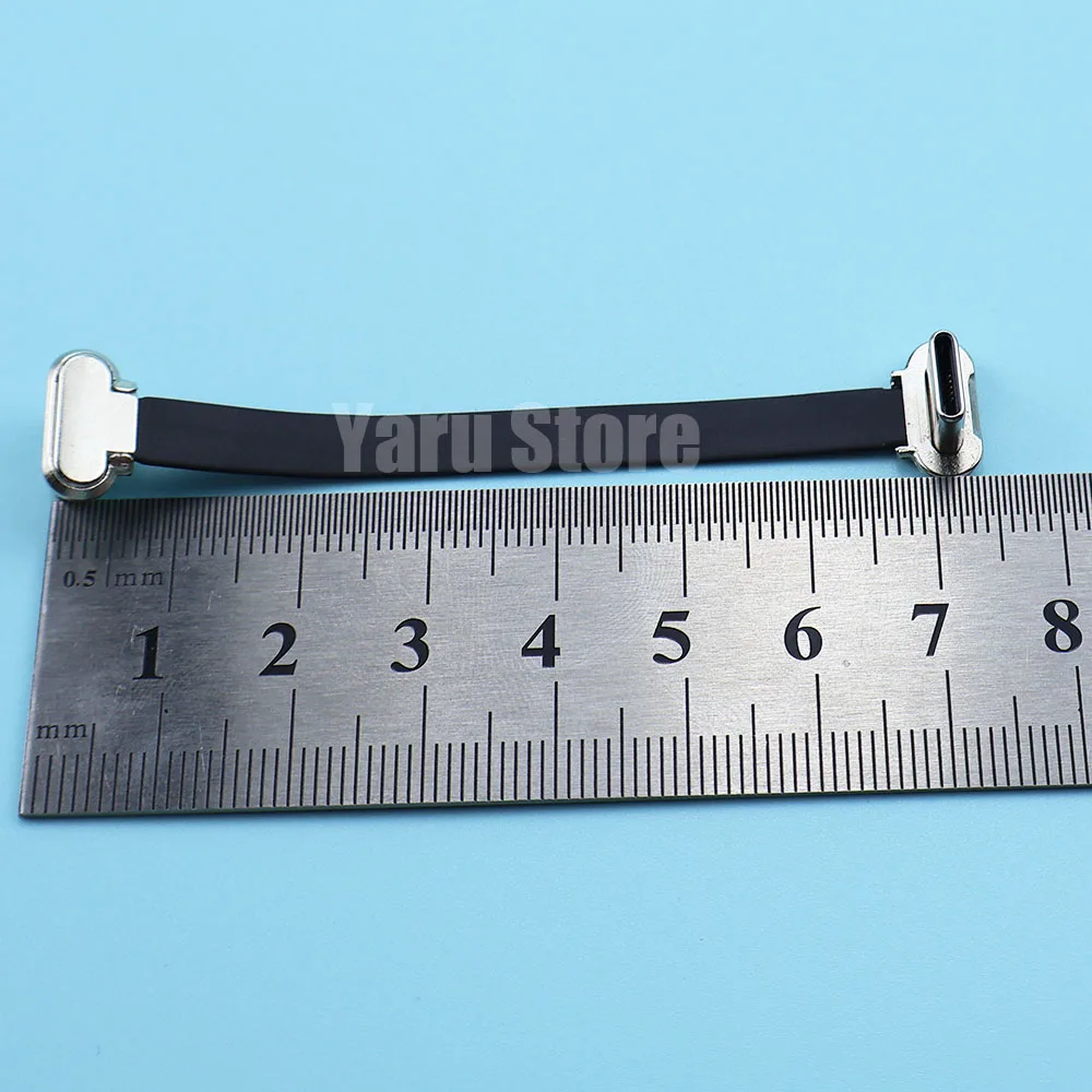 타입-C 남성-남성 USB C FPC 소프트 플랫 케이블 충전 케이블 고속 충전 와이어 연장선 휴대폰용