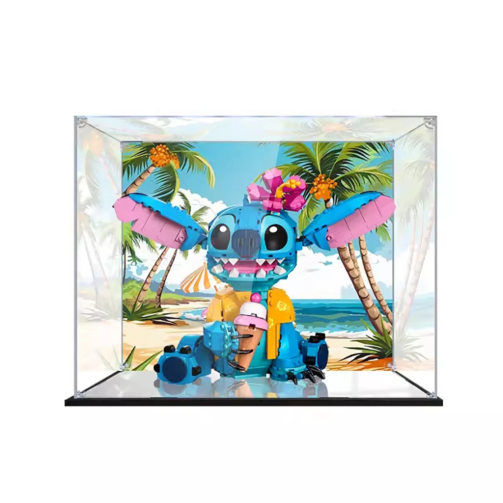 

Acrylic Display Box for Lego Stitch 43249 Model,Dustproof Box,Transparent Box,Display Case for lego 43249(Only Case,No Model)