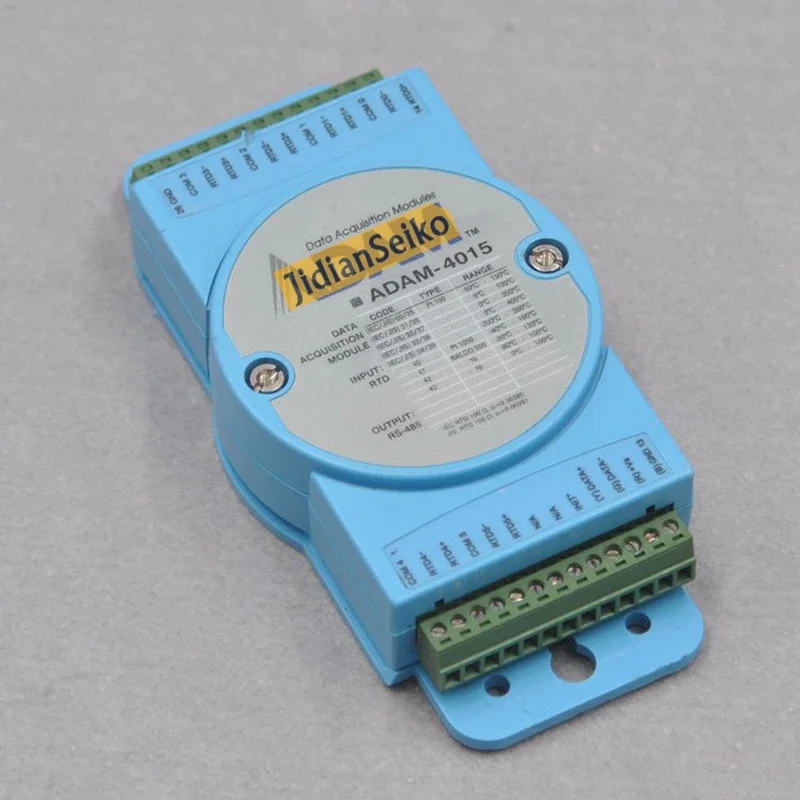 ADAM-4015 Supports Modbus's 6-Channel Thermal Resistance Module Used Free Shipping 8 channel thermal resistance signal temperature measurement module 485 profibus output support modbus rtu communication protocol