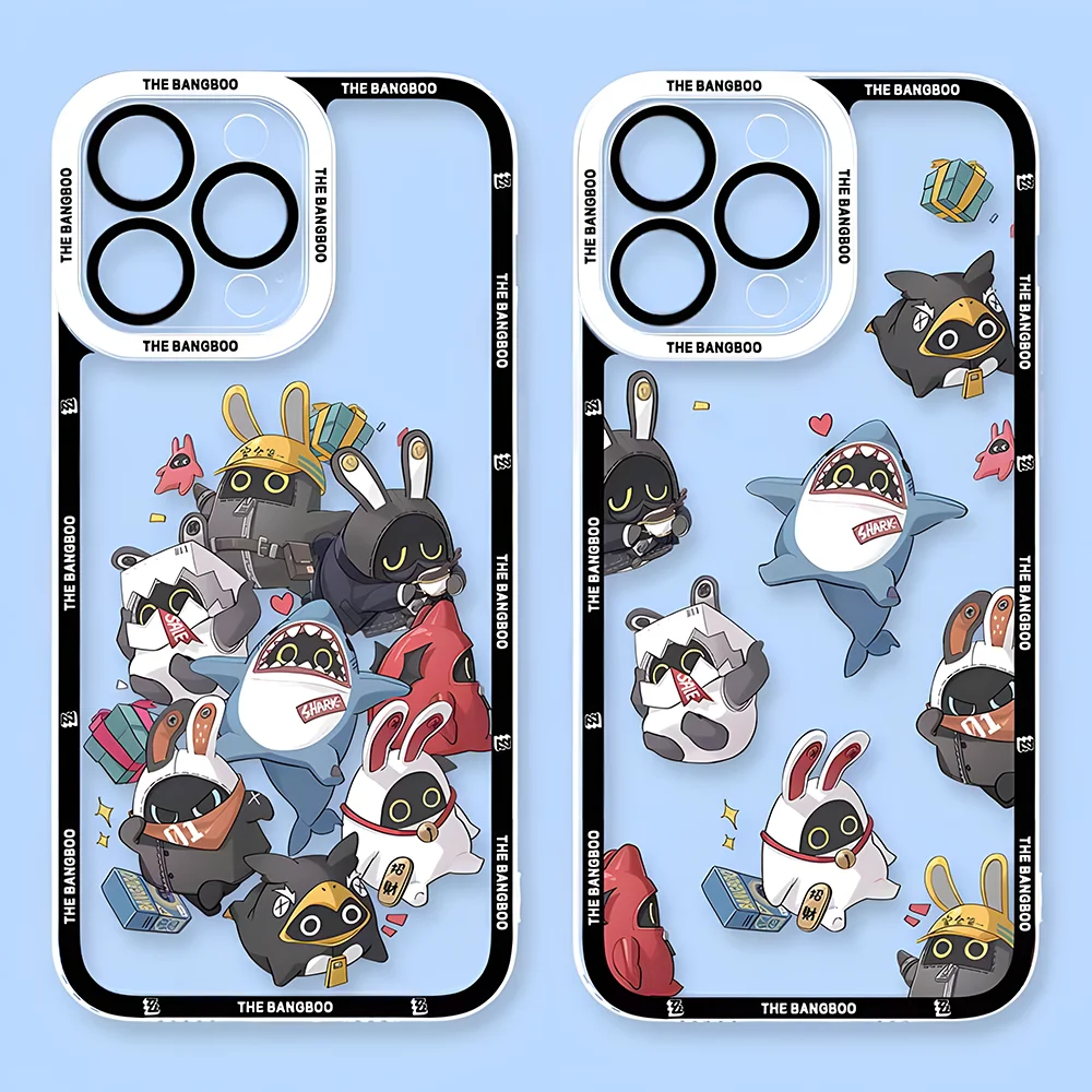 Zenless Zone Zero Bangboo Transparent Soft Back Phone Case