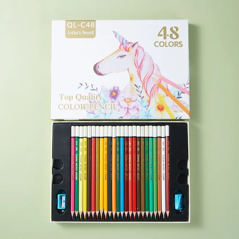 QL-C120 トップクオリティ色鉛筆 120色 水彩色鉛筆120色セット SNS