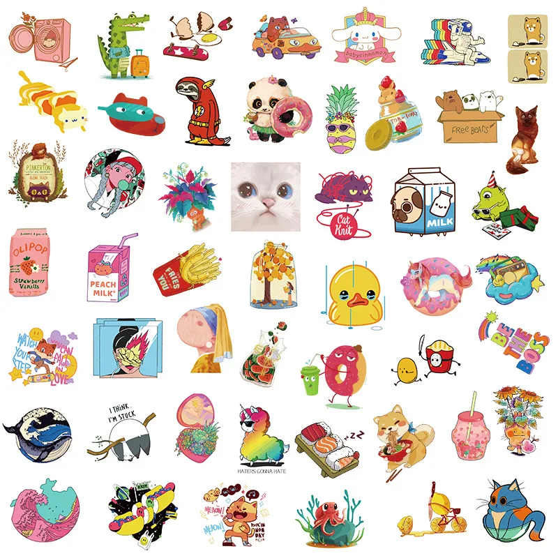 50Pcs Jogo Kawaii Gacha Club Life Graffiti Adesivos Guitarra Geladeira  Laptop Motocicleta Skate Piada Decalque Crianças Brinquedos Recompensa  Presentes - AliExpress