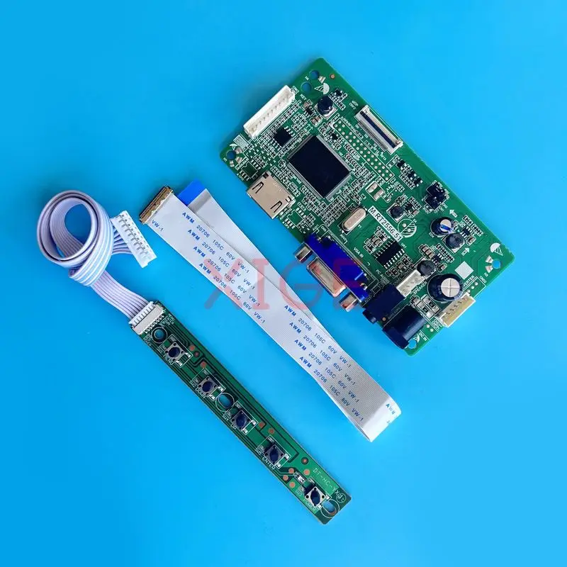 

Плата драйвера контроллера ЖК-монитора подходит для LP156WH3 LP156WH4 VGA 1366*768 экран ноутбука 15,6 дюйма EDP 30-контактный HDMI-совместимый Комплект «сделай сам»