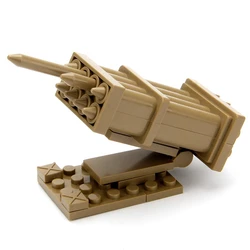 Children's Educational Military Playset - Weapon Rack & Spear Guns Building Blocks Toy Set (MPJ308 - 1)