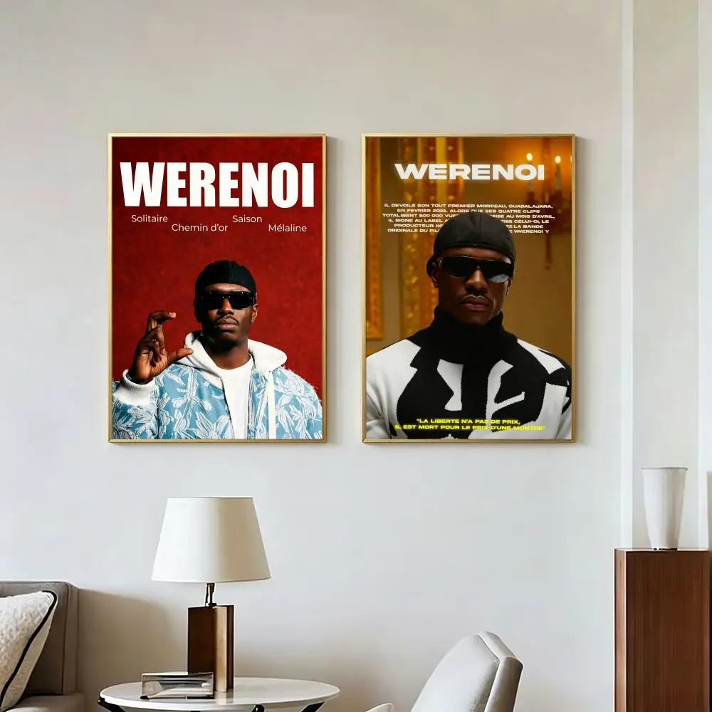 Contemporary Waterproof Music Poster - Self-Adhesive Wall Art for Living Room or Bedroom Gift