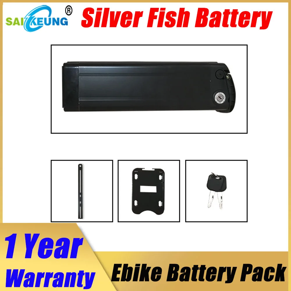 Silverfish 36v 16ah 23ah 30 40 50Ah Lithium Battery Titanate Frame Fahrrad EBike Accu Electric Bicycle 150-3000w Bafang Batterie