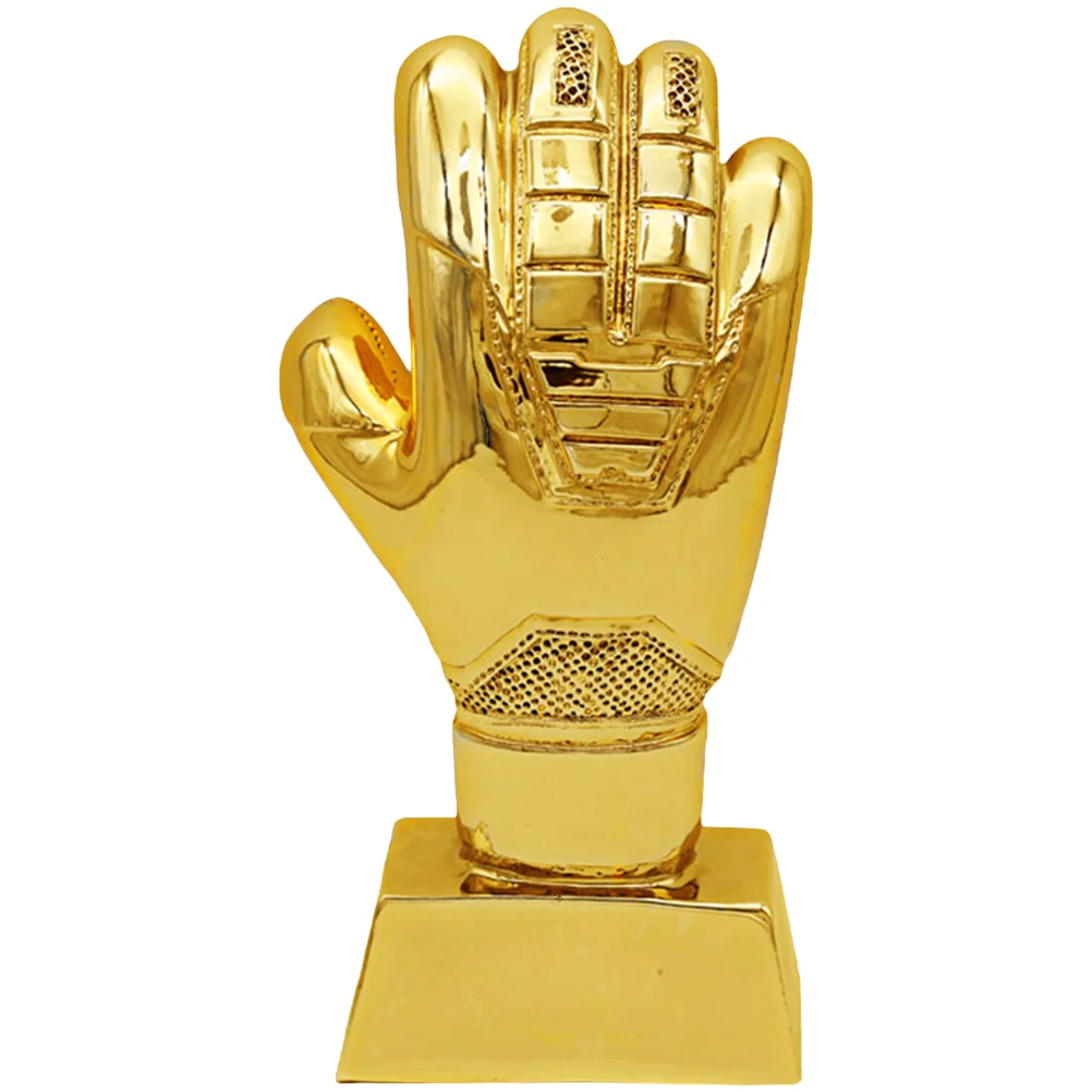 

Золотая футбольная перчатка вратаря, трофей, Золотая декоративная перчатка вратаря, трофей, изысканная награда