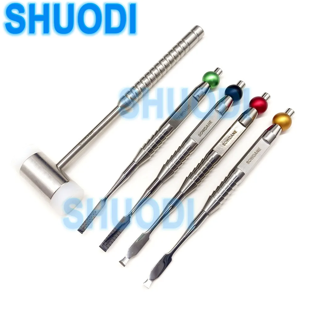 DentalOchsenbeinChiselToothBoneknifeBoneMalletToolsSetDental