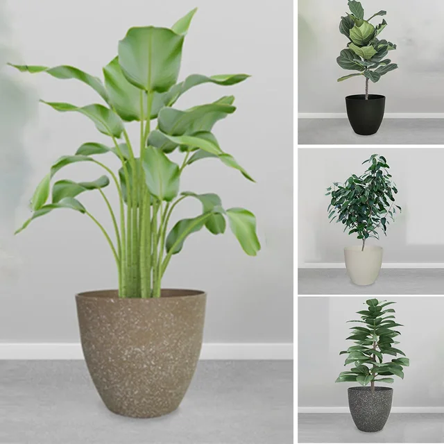 Flowerpot Flower Pot Self-watering Breathable For Holding Plants Nursery Plants Succulent Decorative For Garden 6