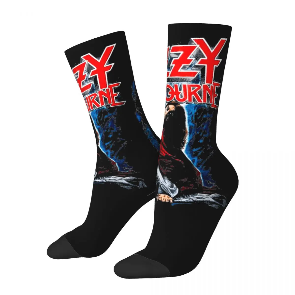 

Winter Warm Cool Unisex Ozzy Osbourne Socks Breathable Soccer Socks
