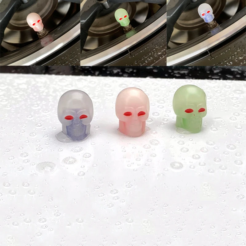 ISpchen Luce Per Pneumatici Per Valvole Per Auto, 2PCS Luci Per Ruote A LED Luci Per Ruote Per Biciclette A LED Tappo Per Valvole Per Pneumatici LED Lampada Per Flash Al Neon - Foto 6