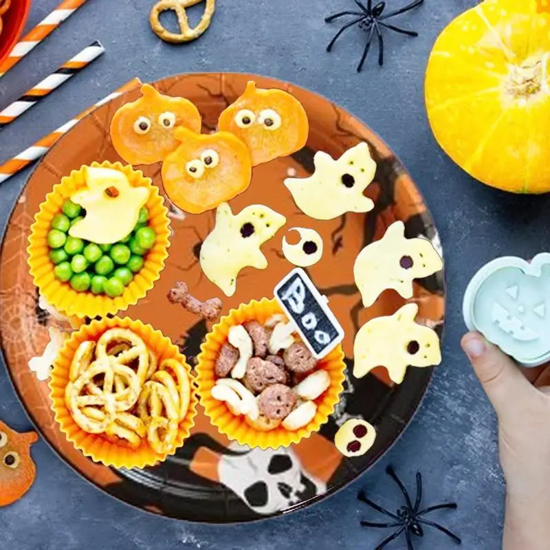 Halloween Tableware Halloween Theme Party Supplies Happy Tableware Set Paper Plates Cups And Napkins For