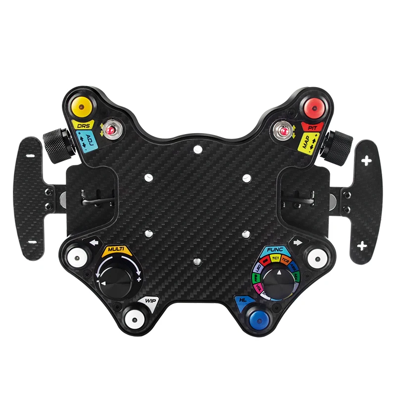 SIMSONN Sim Racing Steering Wheel Button Box LED Paddle Shifters G29