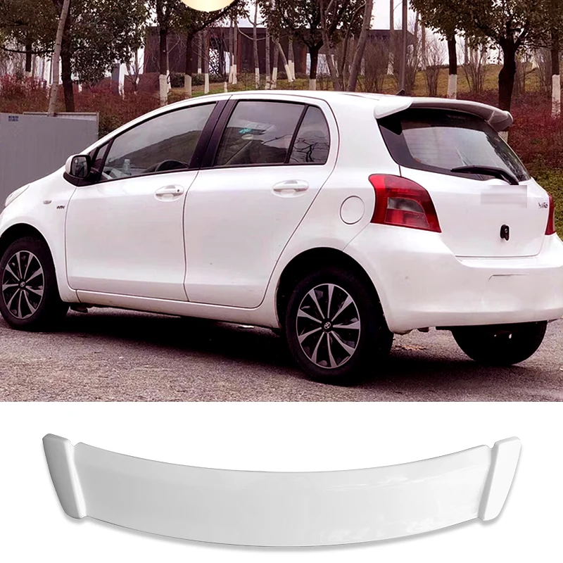 Alerón negro brillante para Toyota Yaris 2008 09 10 11 12 13 ...