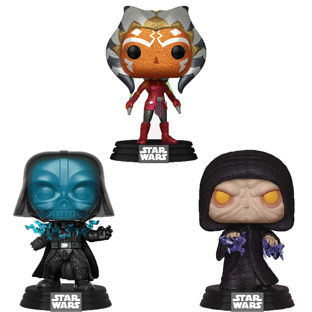 Funko Pop Starwars Ahsoka Tano #268 Darth Vader #288 Emperor Palpatine #289 Vinyl Action Figures Bambole Regalo Per Bambini