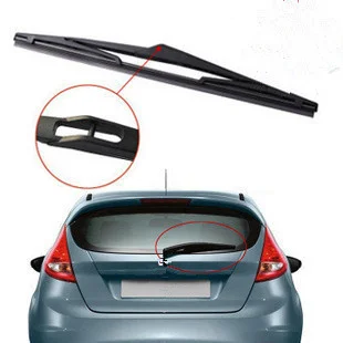 

FUNDUOO For Ford Fiesta 2008 2009 2010 2011 2012 2013 2014 12" Rubber Rear Window Windscreen Wipers Windshield Wiper Blades
