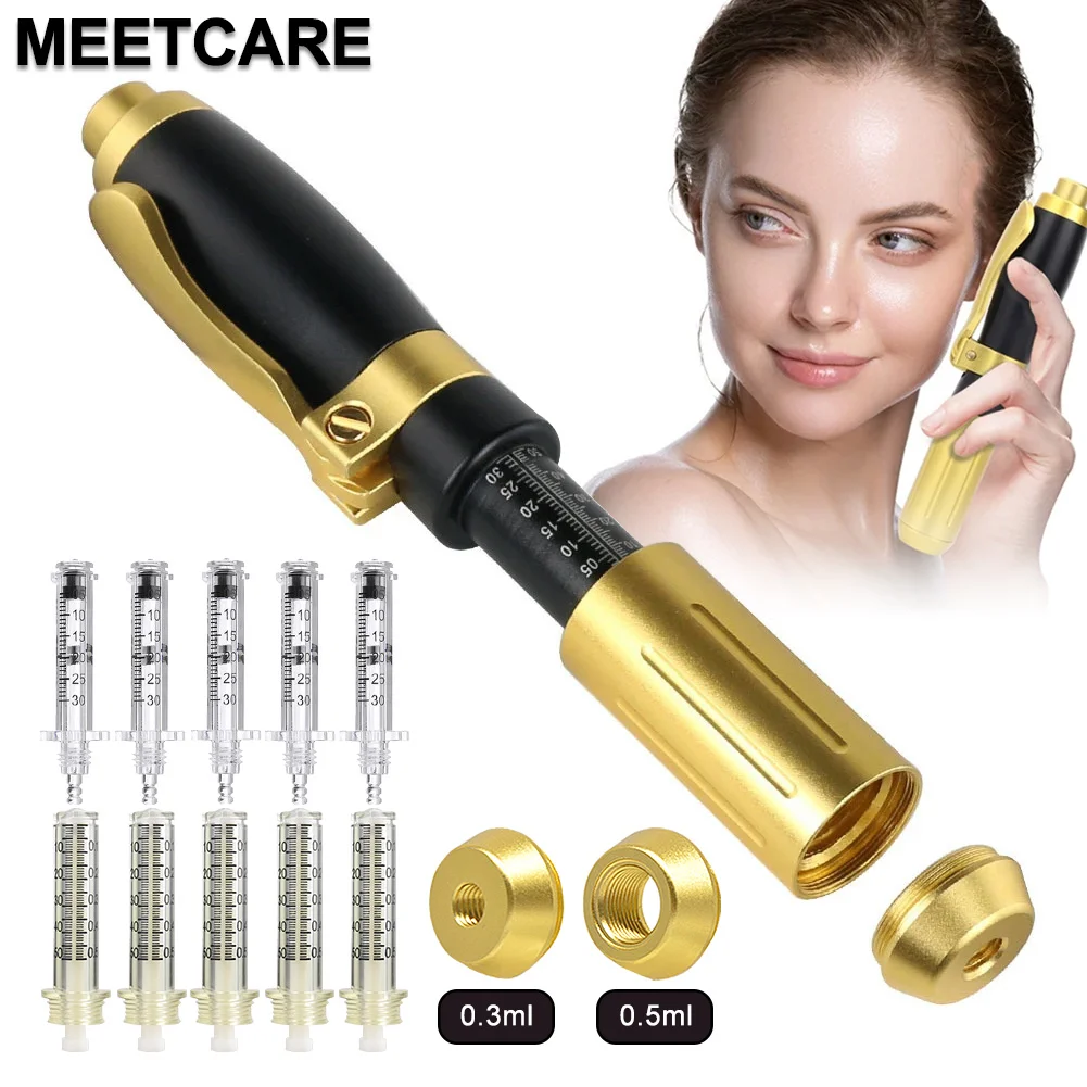 2in1 Hyaluron Pen Meso Injection Hyaluron Acid For Lip No Needle Pen Dermal Filler