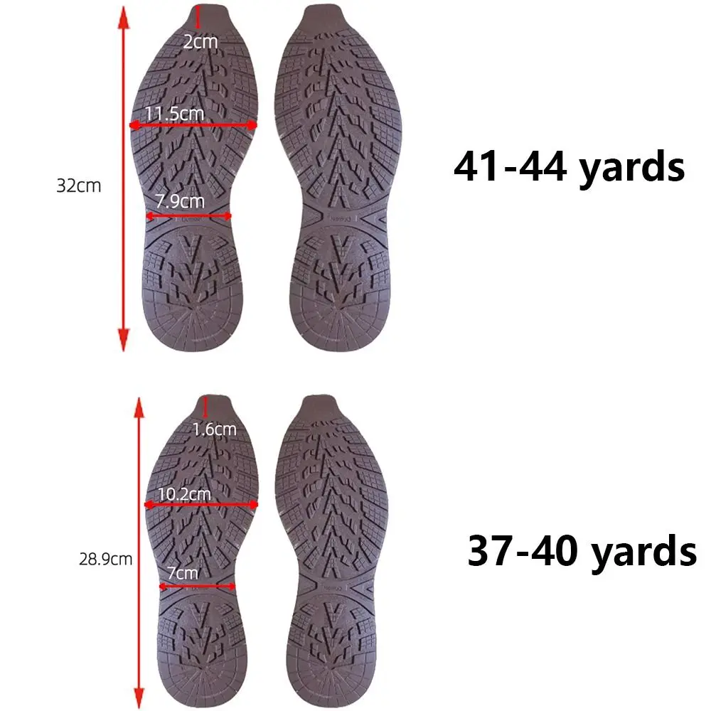 New Cow Tendon Rubber DIY Replacement Sole Anti-Slip Grip Sport Shoe Repair Thick Anti-wear Rubber Pads Shoe