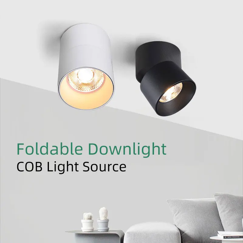 Led Downlight Room Decor Spot Down Spotlight 220V Surface Mounted Lamp Home Appliance For Indoor Lustre Ceiling Light Fixtures