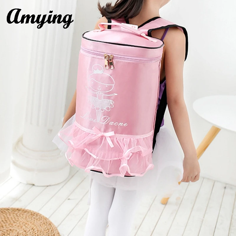New Kids Backpack Dance Bag Children Dance Duffel Bag Girls Gymnastics Latin Dance Bag Toddler Yoga Tap Dance Jazz Storage Bag 5