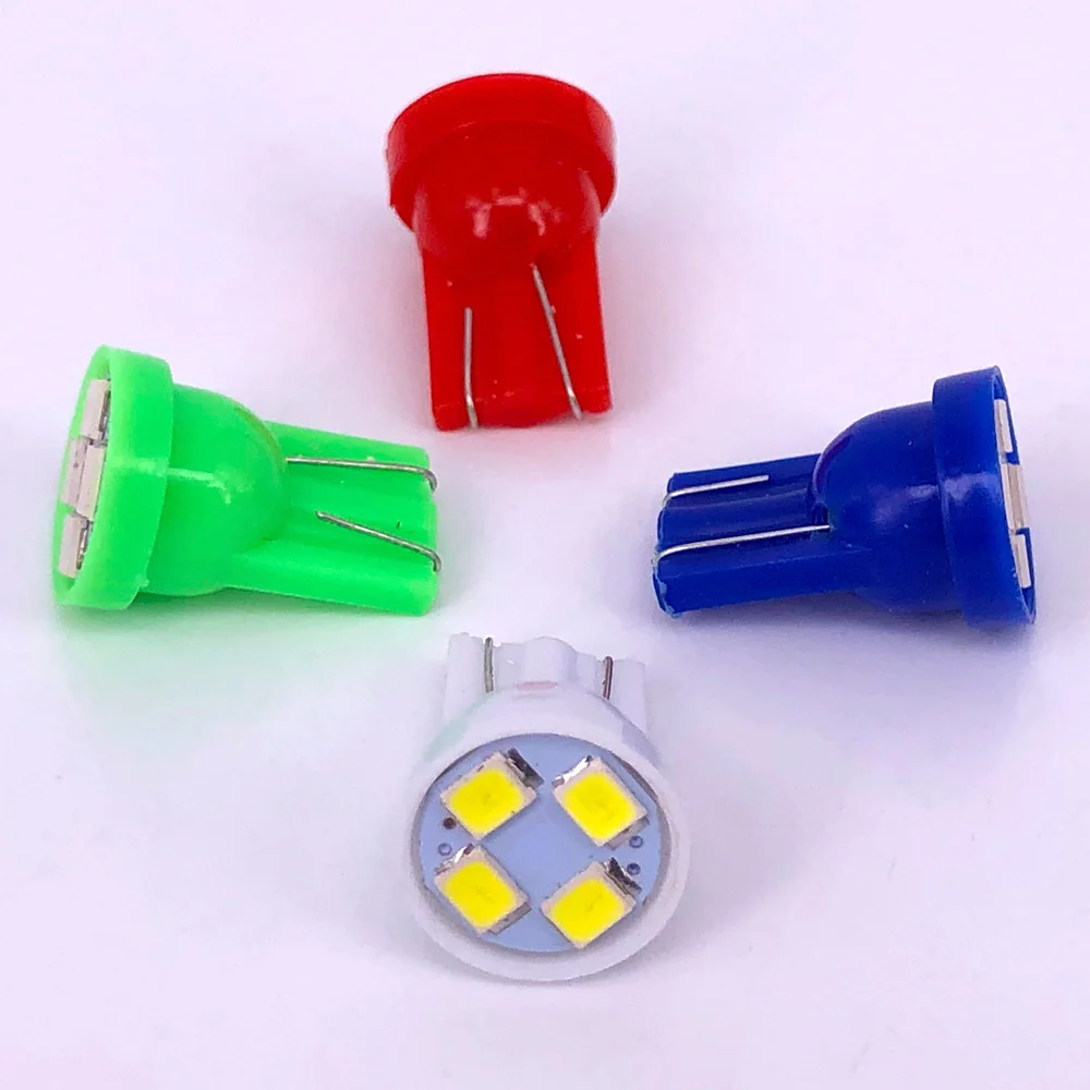 500PCS T10 194 168 1210 4 SMD 4 LED 2835 LED   LED Wedth  ȣ   12v
