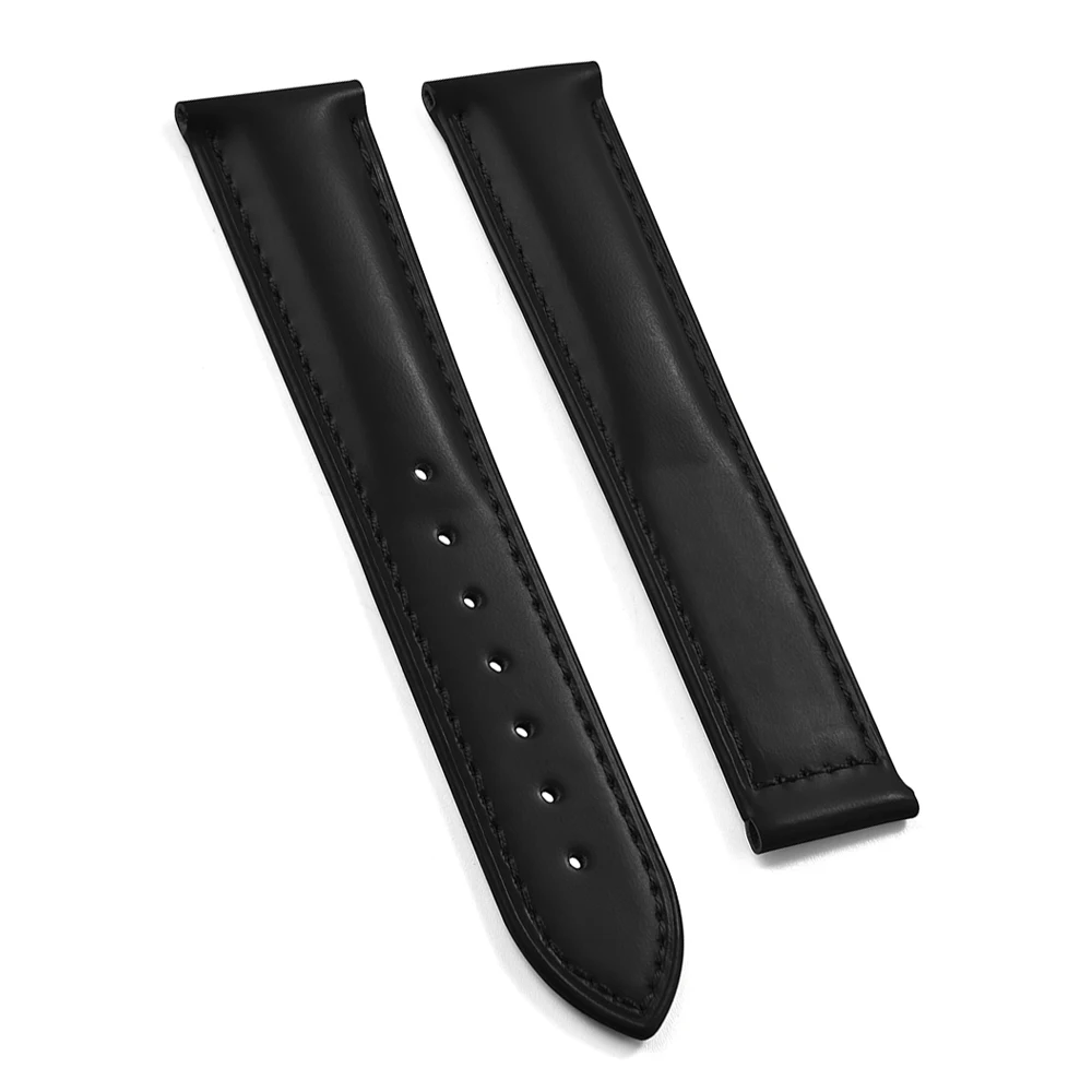 Elegant Handmade Leather Quick Release Watch Strap - Premium Replacement Band