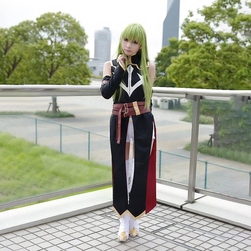 Anime Code Geass Queen CC Cosplay Costume Halloween Carnival