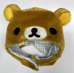 Kawaii Rilakkuma Bear Plush Winter Ushanka Hat (Rilakkuma)