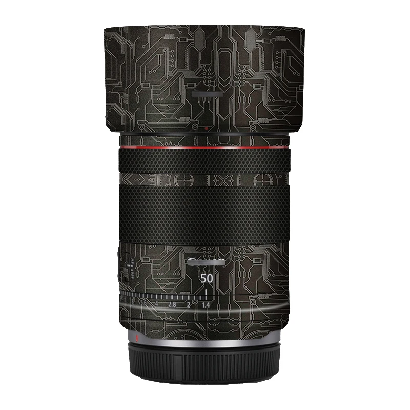 캐논 RF 50mm F1.4L VCM 렌즈용 RF50mmf1.4L 스킨 랩 커버, 50f1.4L 데칼 스킨 보호 필름 커버 필름
