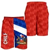 Hot Sale 3d Print Chile Flag Beach Shorts Men Summer Quick Dry Surf Board Shorts Gym Sports Swim Trunks Street Short Pants 1