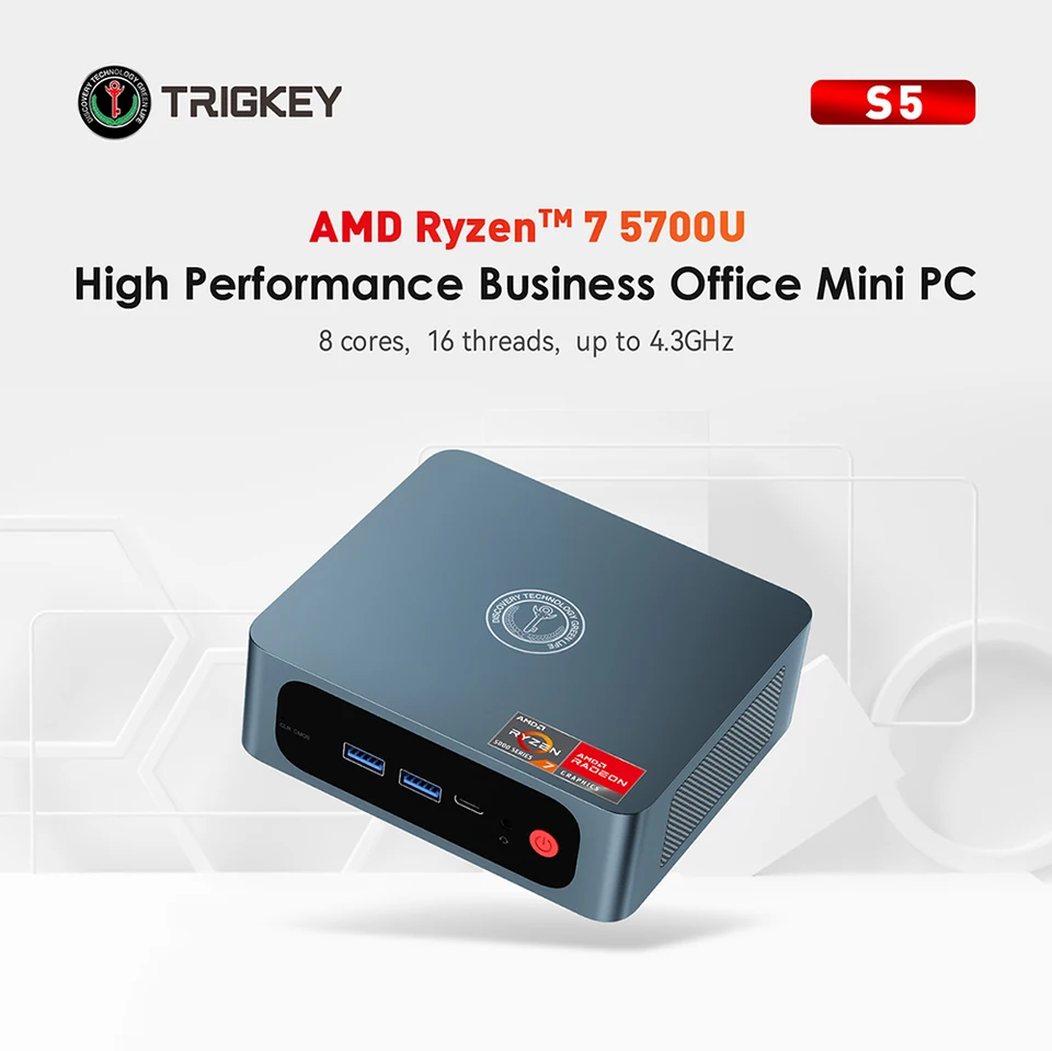TRIGKEY ミニPC Ryzen 5 Speed S5 Pro Trigkey S5 AMD Ryzen 5 Mini PC Review! Synthetic Benchmarks and